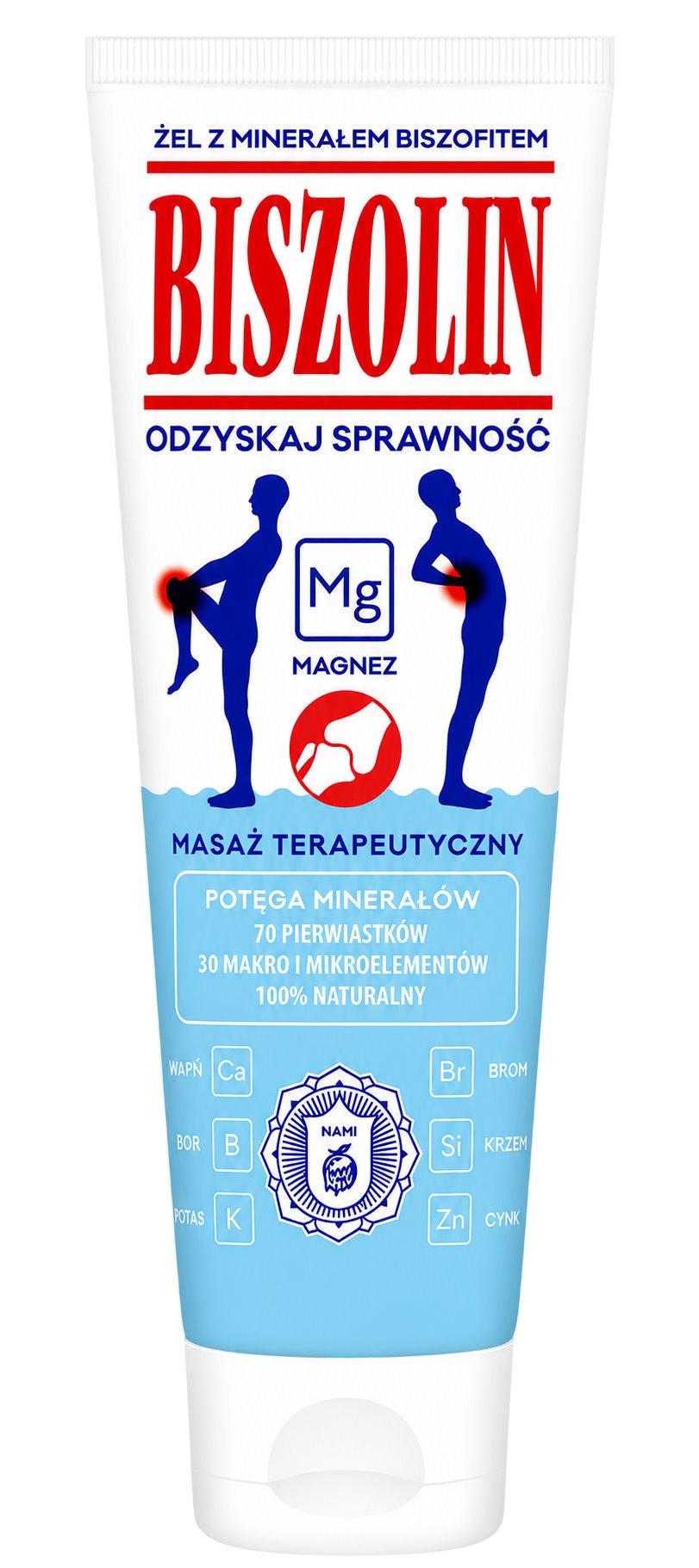 Biszolin żel z biszofitem 100g NAMI Biszolin Żel z Biszofitem 100g NAMI