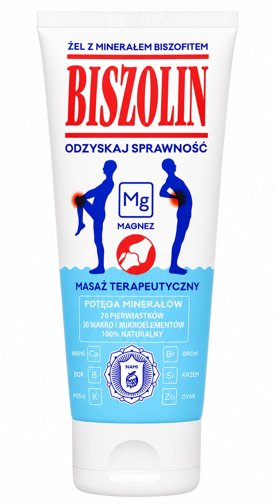 Biszolin żel z biszofitem 190g NAMI Biszolin Żel z Biszofitem 190g NAMI