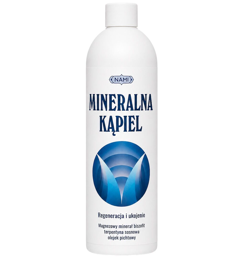 Mineralna Kąpiel - Biszofit i Olejek Pichtowy 500ml NAMI