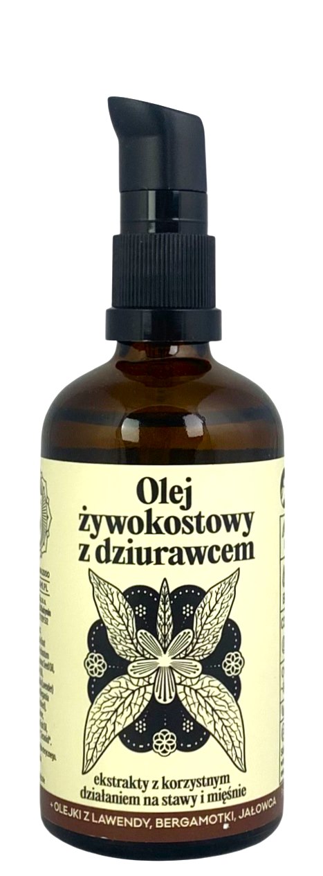 Olej żywokostowy z dziurawcem 100ml NAMI Olej Żywokostowy z Dziurawcem 100ml NAMI