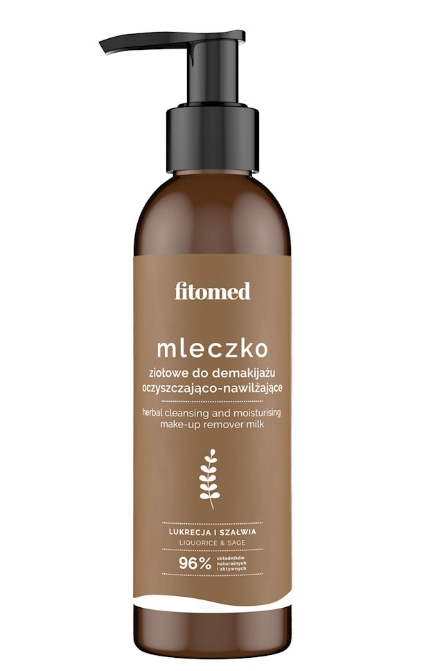 Mleczko do Demakijażu lukrecja i szałwia 200ml FITOMED