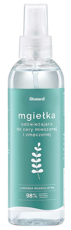 Mgiełka do twarzy lawendowa odświeżająco-aktywująca do cery zmęczonej 200ml FITOMED Mgiełka Lawendowa do Cery Zmęczonej 200ml FITOMED