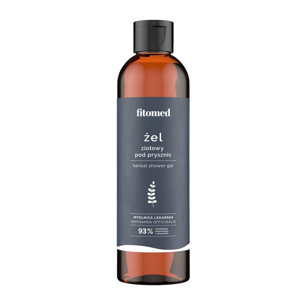 Żel ziołowy pod prysznic mydlnica lekarska 250ml FITOMED Żel Ziołowy pod prysznic Mydlnica Lekarska 250ml FITOMED