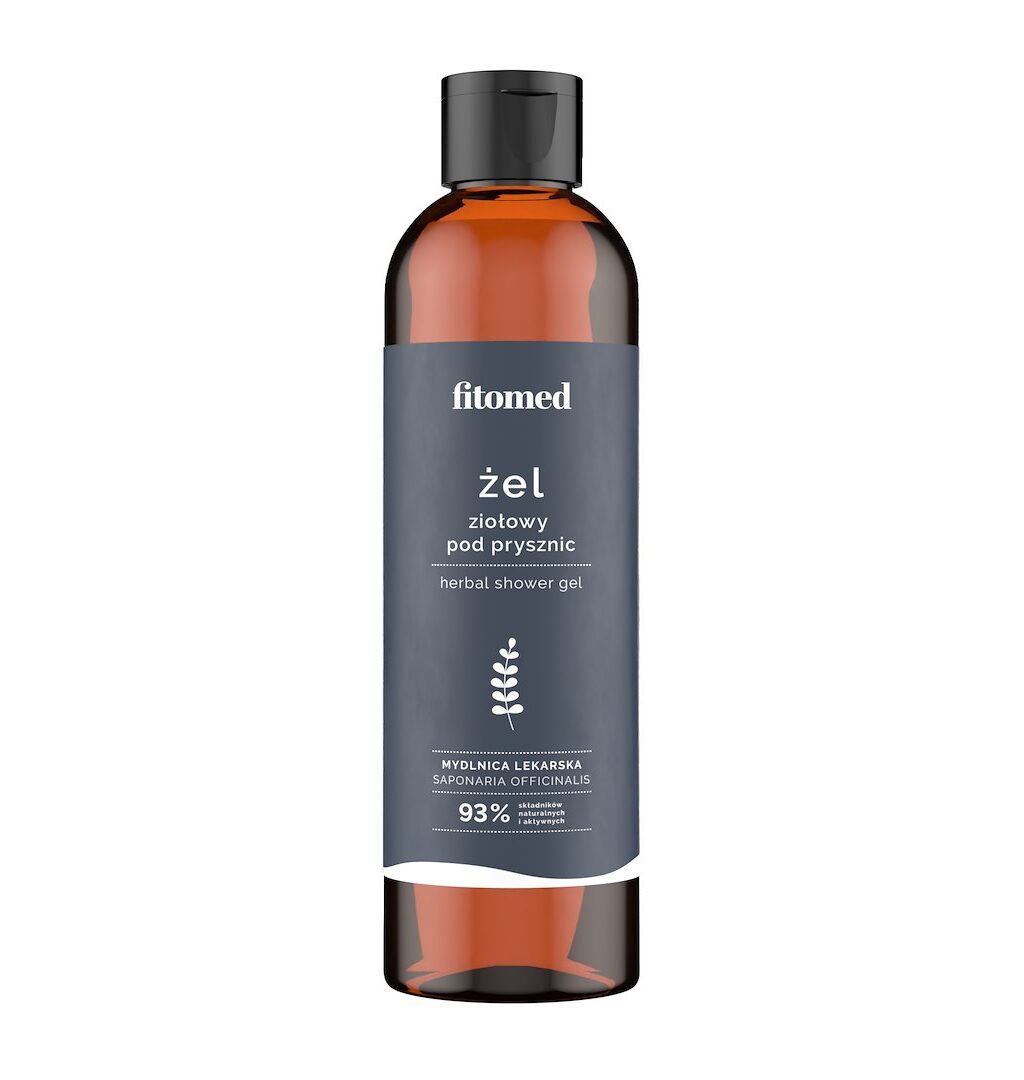 Żel Ziołowy pod prysznic Mydlnica Lekarska 250ml FITOMED