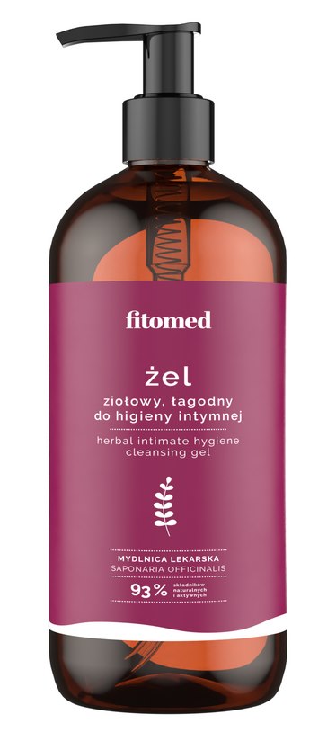 Żel ziołowy do higieny intymnej mydlnica lekarska 500g FITOMED Żel Ziołowy do Higieny Intymnej 500ml FITOMED