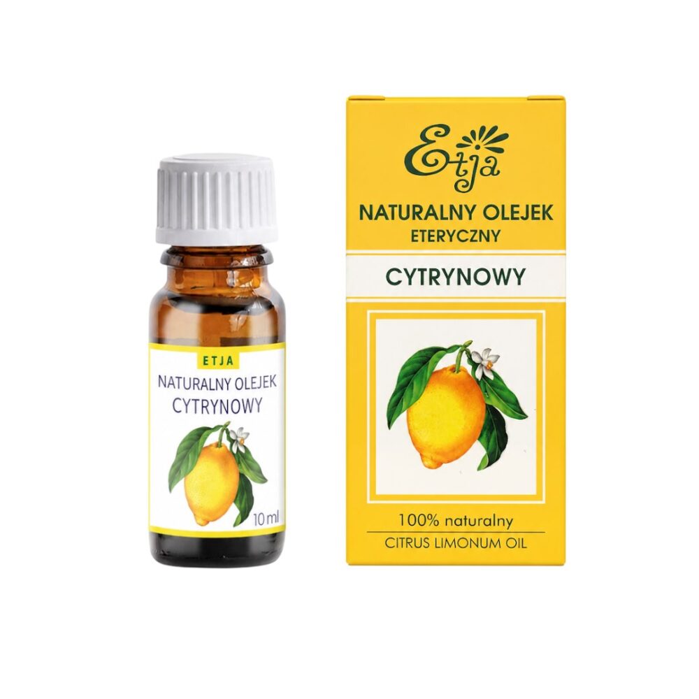 Olejek Eteryczny Naturalny Cytrynowy 10ml ETJA
