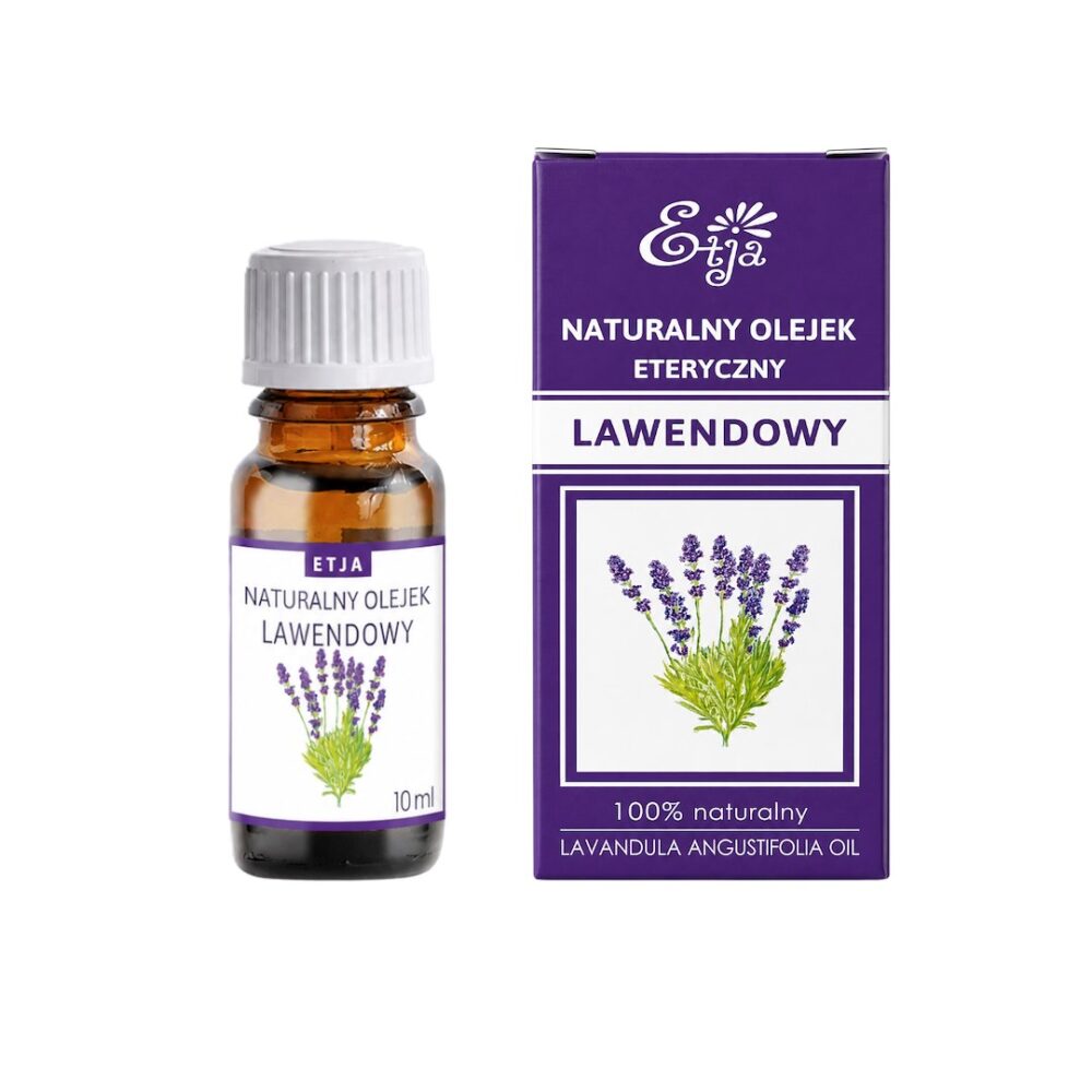 ETJA Olejek eteryczny naturalny – Lawendowy 10ml Olejek Eteryczny Naturalny Lawendowy 10ml ETJA