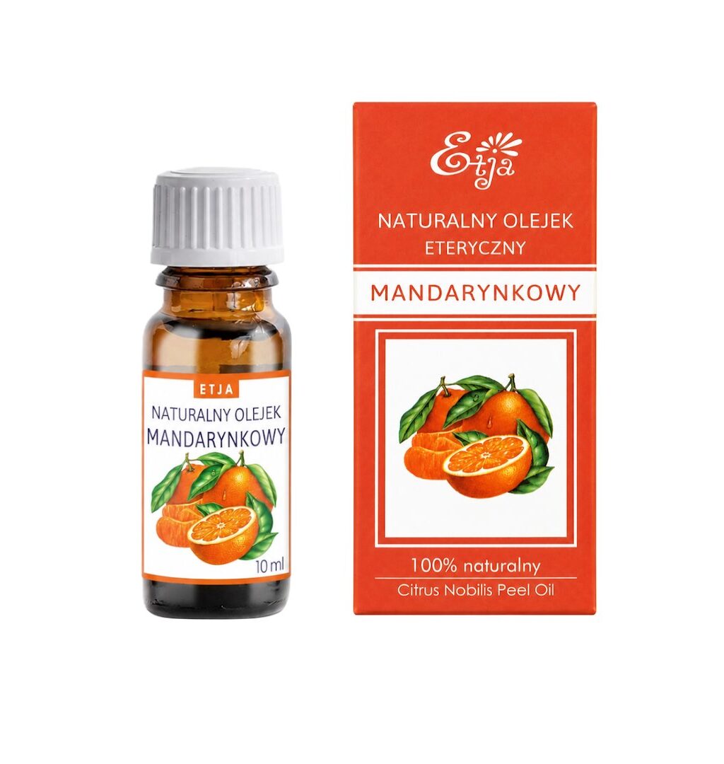 Olejek Eteryczny Naturalny Mandarynkowy 10ml ETJA