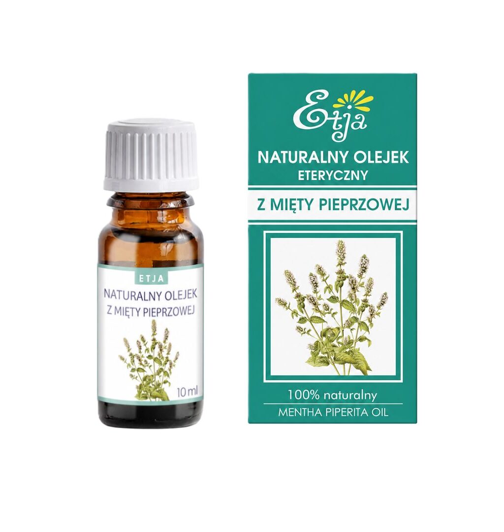 Olejek Eteryczny Naturalny z Mięty Pieprzowej 10ml ETJA