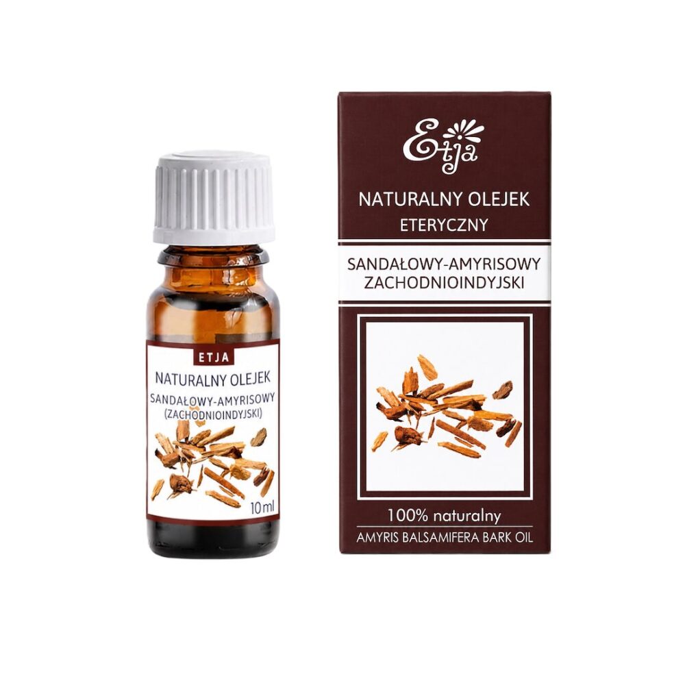 Olejek Eteryczny Naturalny Sandałowy 10ml ETJA
