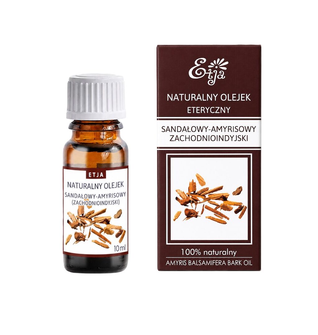 Olejek Eteryczny Naturalny Sandałowy 10ml ETJA
