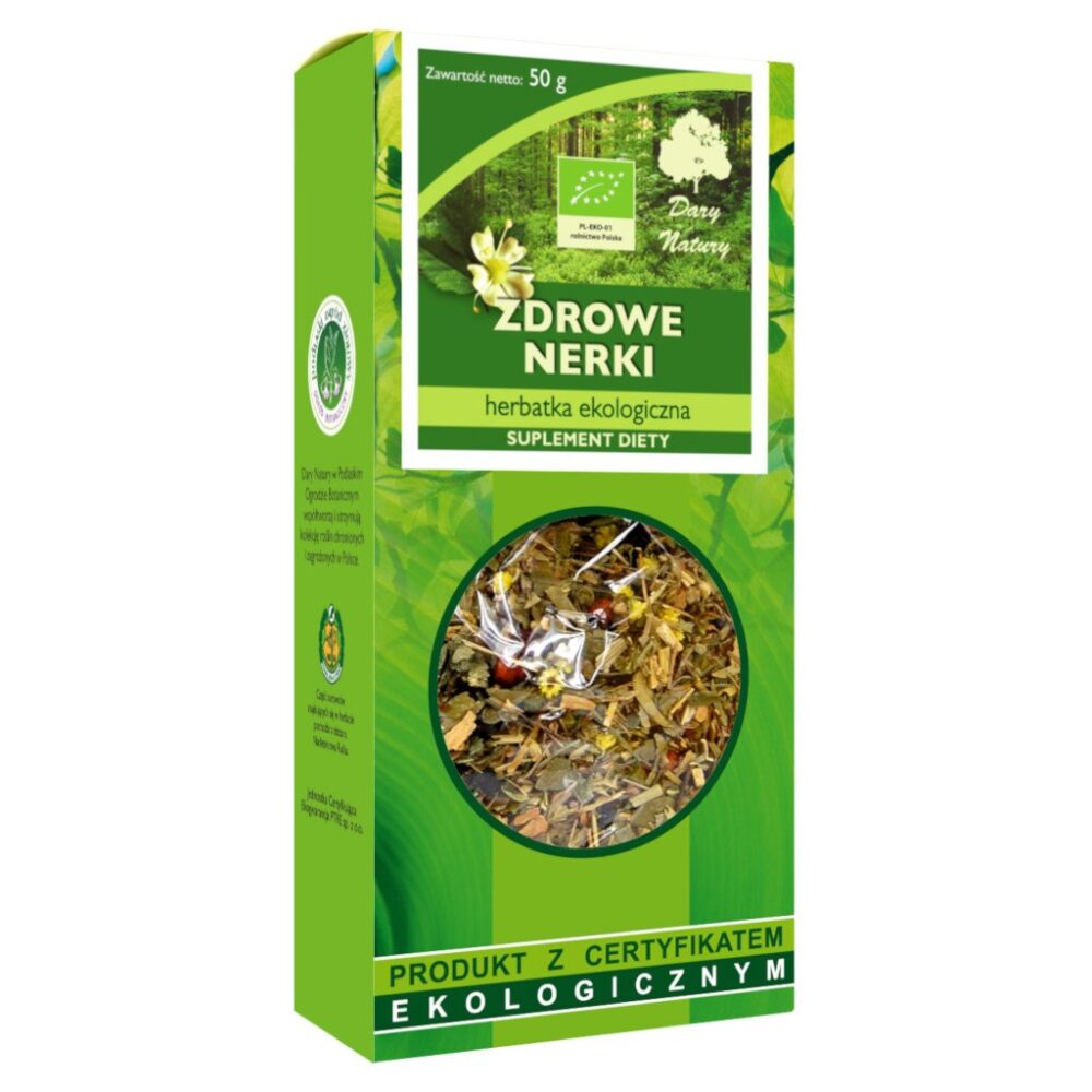 Herbatka Zdrowe nerki BIO 50g DARY NATURY Herbatka Zdrowe Nerki BIO 50g DARY NATURY