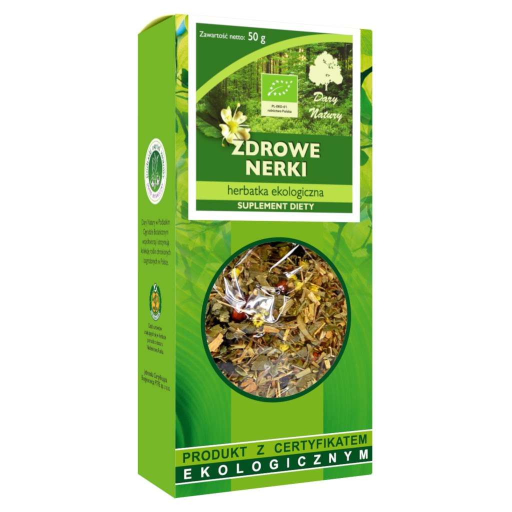 Herbatka Zdrowe Nerki BIO 50g DARY NATURY