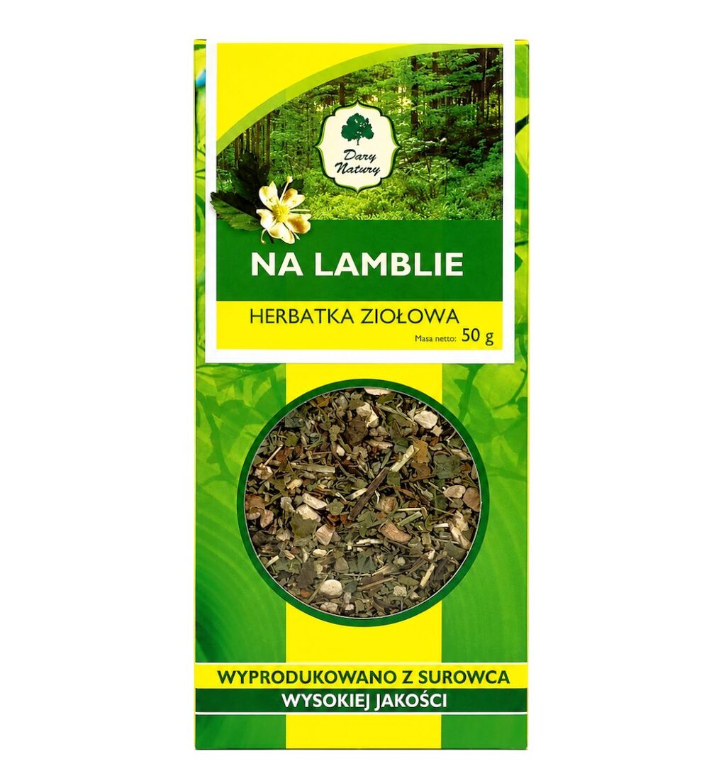 Herbatka Na Lamblie 50g DARY NATURY Herbatka Na Lamblie 50g DARY NATURY