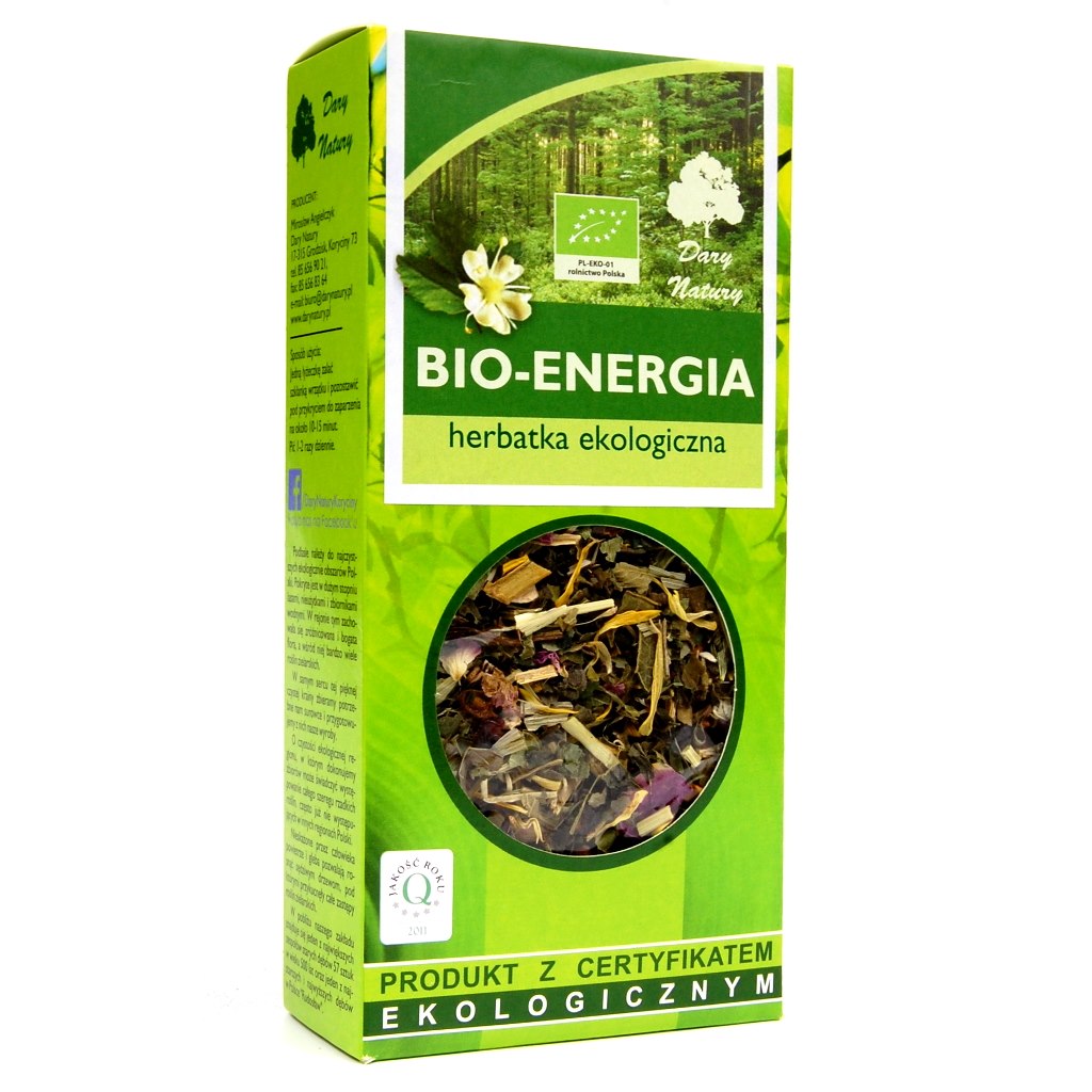 Herbatka Bio-Energia BIO 50g DARY NATURY