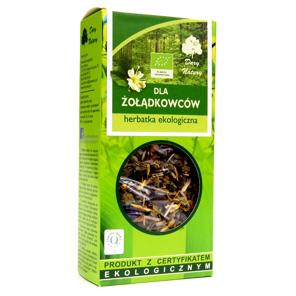 Herbatka Dla żołądkowców BIO 50g DARY NATURY Herbatka Dla Żołądkowców BIO 50g DARY NATURY