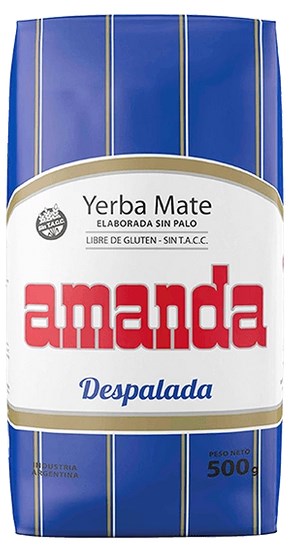 Yerba Mate Despalada (bez patyków) 500g AMANDA