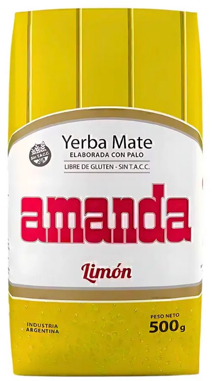 Yerba Mate Cytrynowa 500g AMANDA