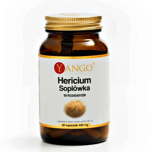 Soplówka jeżowata (Hericium) ekstrakt 90kaps. YANGO