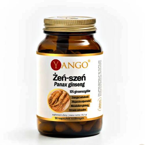 Żeń-Szeń Panax Ginseng 90kaps. YANGO