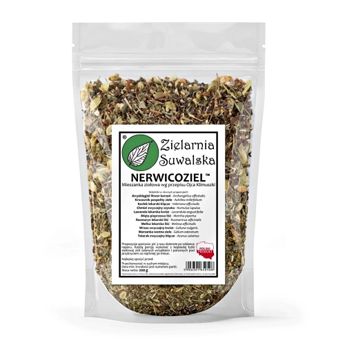 Nerwicoziel-200g Nerwicoziel 200g wg Klimuszki Zielarnia Suwalska