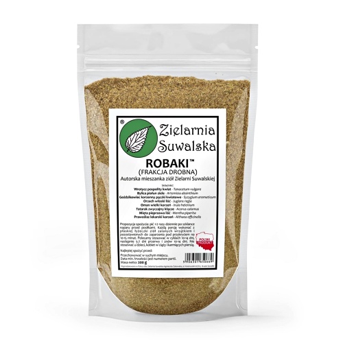 Robaki (frakcja drobna) 200g Zielarnia Suwalska